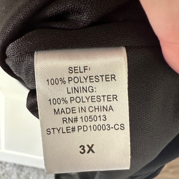 Chic Soul Black Square-Neck Puff-Sleeve Tiered Dress - Picture 8 of 8